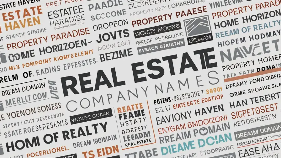 Real Estate Company Names ideas