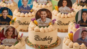 Birthday Cakes with Names and Photos